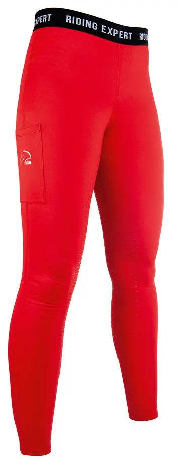 HKM Childs Riding Leggings Graz Style Silicone Full Seat| Online For Equine