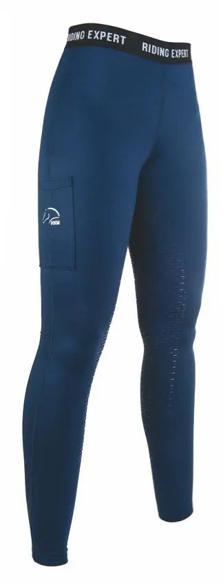 HKM Childs Riding Leggings Graz Style Silicone Full Seat| Online For Equine