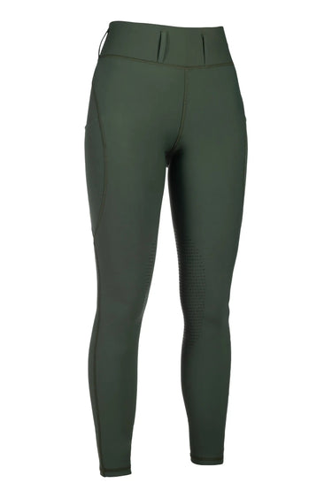 HKM Childs Riding Leggings Jil High Waist Silicone Knee Patch| Online For Equine