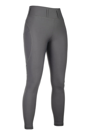 HKM Childs Riding Leggings Jil High Waist Silicone Knee Patch| Online For Equine