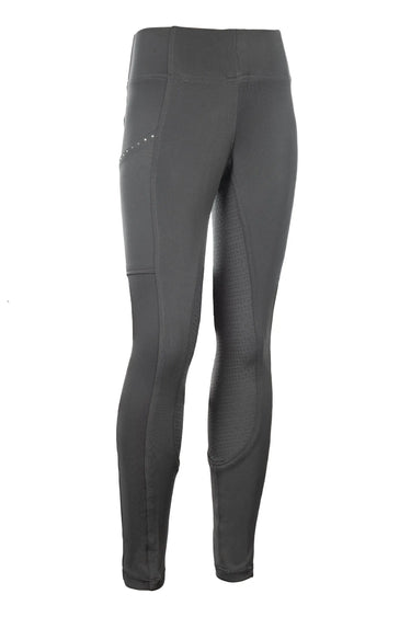 HKM Childs Riding Leggings Lana Style Silicone Full Seat| Online For Equine
