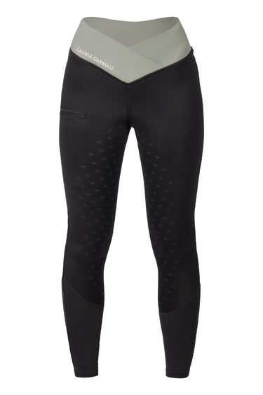 HKM Childs Riding Leggings Limone Silicone Full Seat| Online For Equine