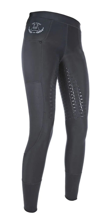 HKM Childs Riding Leggings Mesh Silicone Full Seat| Online For Equine