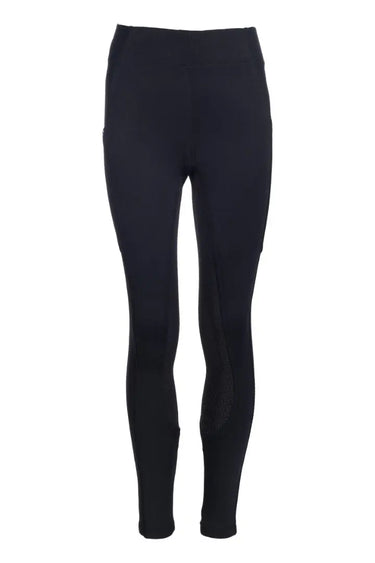 HKM Childs Riding Leggings Mesh Style Silicone Full Seat| Online For Equine