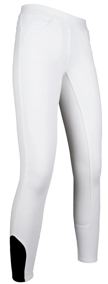 HKM Childs Riding Leggings Yvi Silicone Full Seat| Online For Equine
