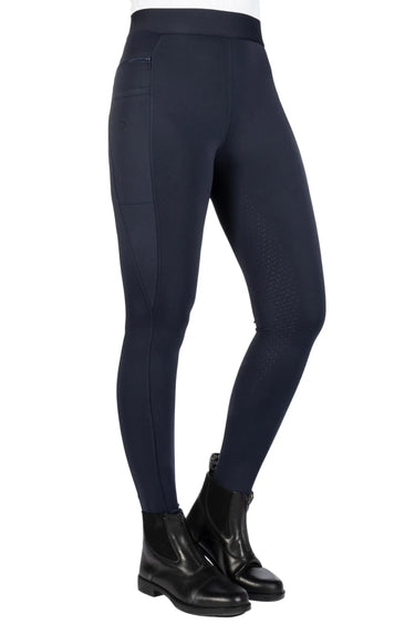 HKM Childs Winter Riding Leggings Maja Silicone Full Seat| Online For Equine