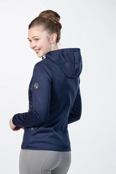 Buy HKM Deep Blue Hooded Jacket| Online for Equine