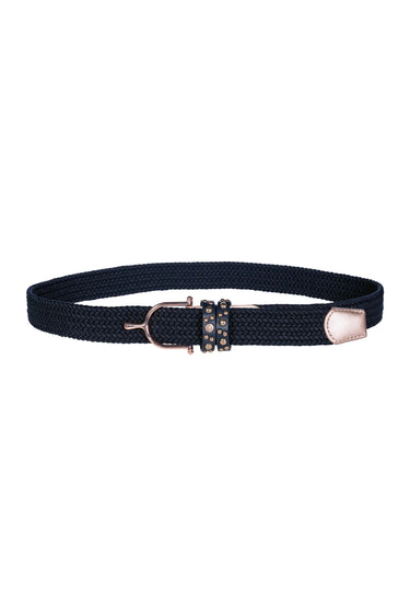 HKM Elastic Belt Rosegold Glamour Style| Online For Equine