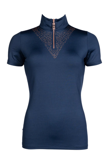 HKM Functional Shirt Rosegold Glamour Style| Online For Equine