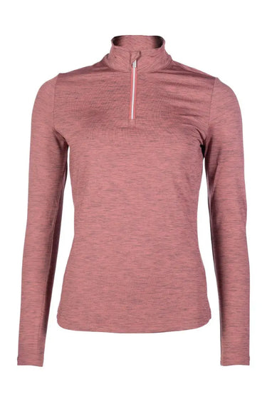 HKM Functional Shirt Rosewood Melange| Online For Equine