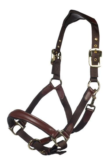 HKM Head Collar Luna Leather & Nylon| Online For Equine