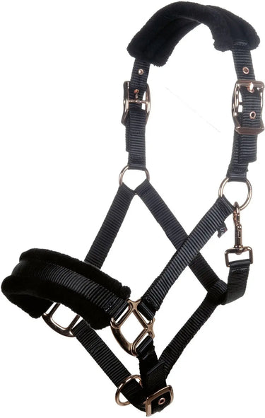 HKM Head Collar Rosegold Glamour Style| Online For Equine