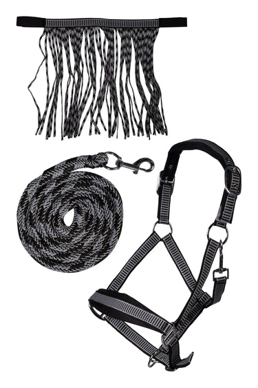 HKM Head Collar Set Lilly with Snap Hook & Fly Fring| Online For Equine