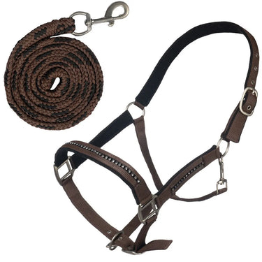 HKM Head Collar Set with Snap H. Crystal Soft Padded| Online For Equine