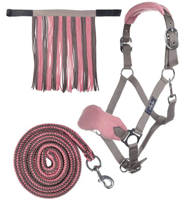 HKM Head Collar Set with Snap Hook & Fly Fringe| Online For Equine