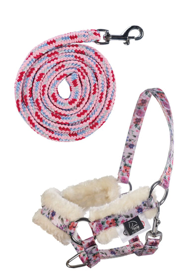 HKM Head Collar and Lead Rope Hobby Horsing Print| Online For Equine