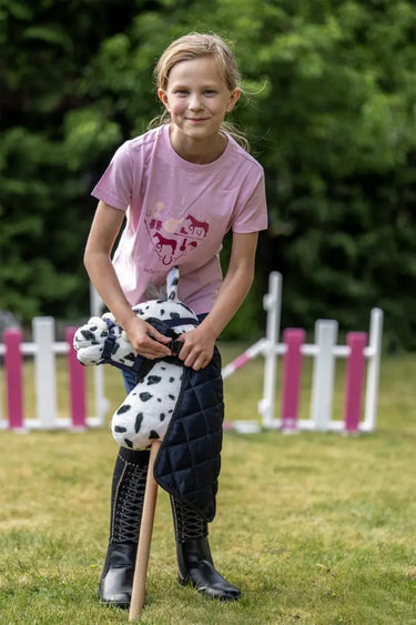 HKM Hobby Horse Quilted Blanket Pink| Online For Equine