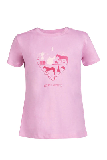 HKM Kids T Shirt I Love Horse Riding| Online For Equine