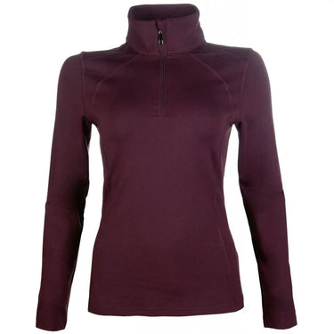 HKM Ladies Mio Functional Bordeaux Shirt - Large (UK 14)| Online For Equine