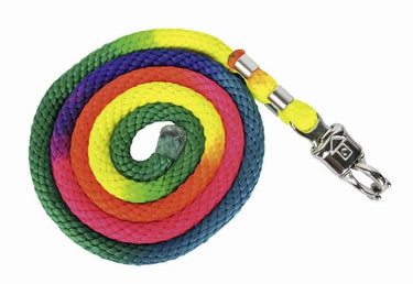 HKM Lead Rope Multicolor with Panic Hook| Online For Equine