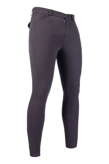 HKM Mens Riding Breeches James Silicone Full Seat| Online For Equine