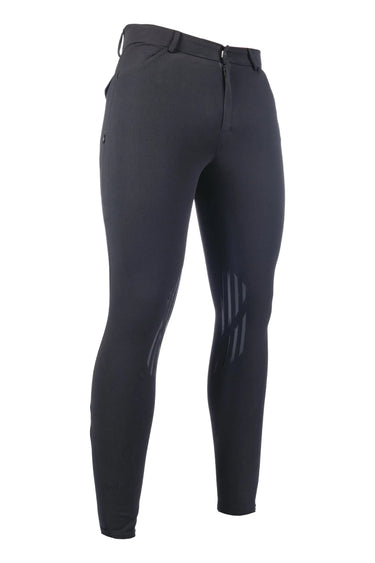 HKM Mens Riding Breeches James Silicone Knee Patch| Online For Equine