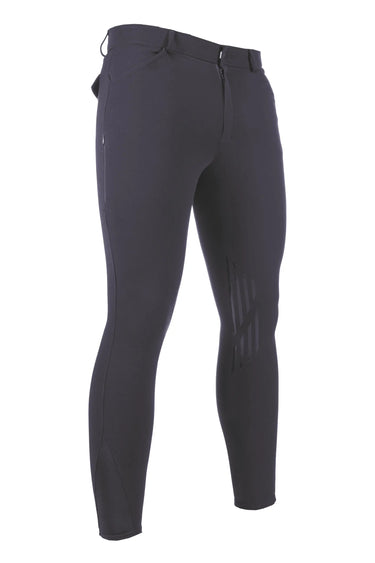 HKM Mens Riding Breeches James Silicone Knee Patch| Online For Equine