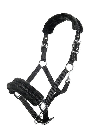 HKM Nylon Head Collar Glitter Polar Fleece Lining| Online For Equine