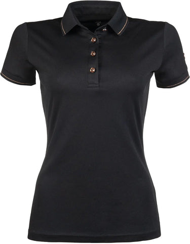HKM Polo Shirt Rosegold Glamour Style| Online For Equine