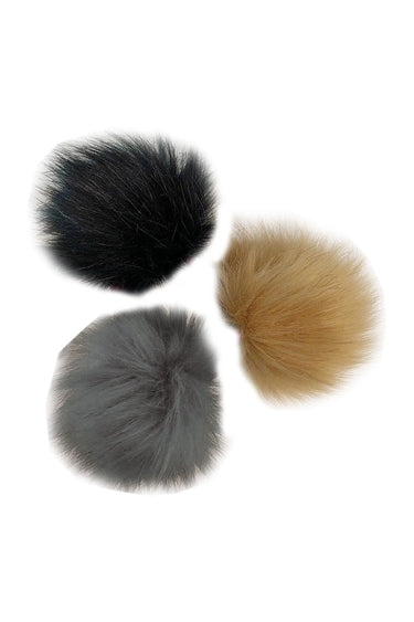 HKM Pom Pom for Helmet Covers, Set of 3| Online For Equine