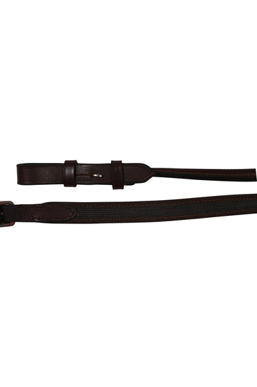 HKM Reins Made of Leather with Rubbe Lisa Round Sewn| Online For Equine