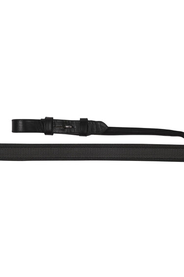 HKM Reins Made of Leather with Rubbe Lisa Round Sewn| Online For Equine