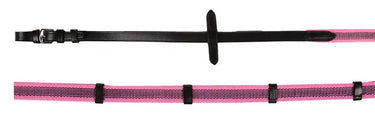 HKM Reins, Interwoven with Rubber Colour| Online For Equine
