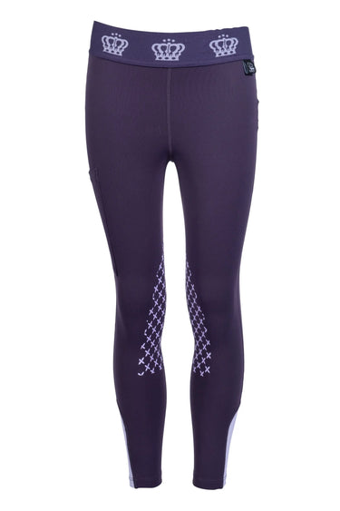 HKM Riding Leggings Lola Silicone Knee Patch| Online For Equine