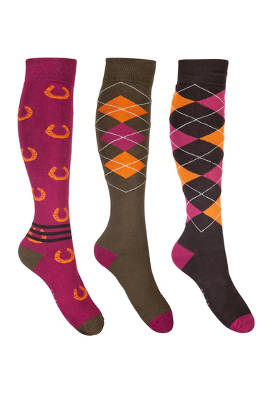 HKM Riding Socks Cardiff Set of 3| Online For Equine