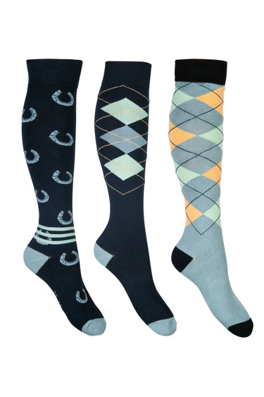 HKM Riding Socks Cardiff Set of 3| Online For Equine