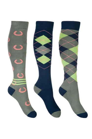 HKM Riding Socks Cardiff Set of 3| Online For Equine