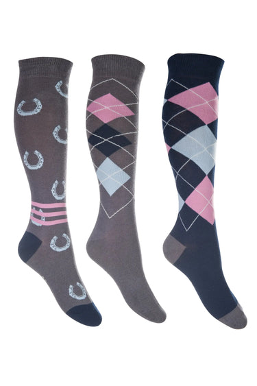 HKM Riding Socks Cardiff Set of 3| Online For Equine