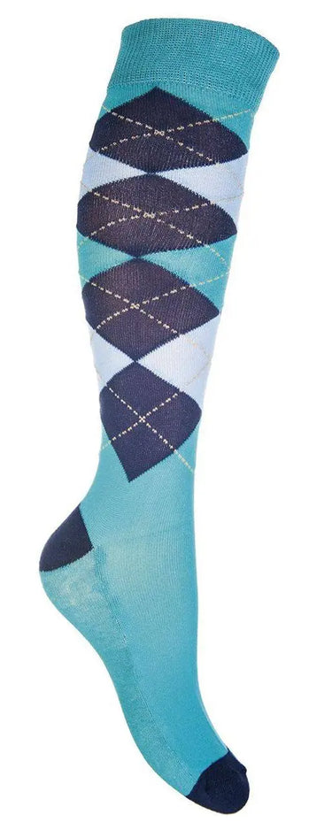 HKM Riding Socks Check Classico| Online For Equine