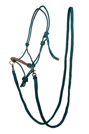 HKM Rope Halter Deko with Reins| Online For Equine