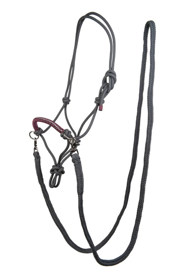 HKM Rope Halter Deko with Reins| Online For Equine