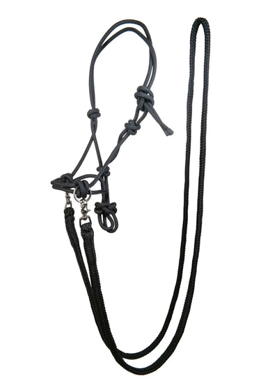HKM Rope Halter with Reins| Online For Equine