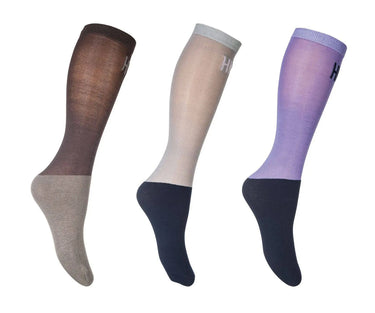 HKM Socks Microcotton Colour Set of 3| Online For Equine