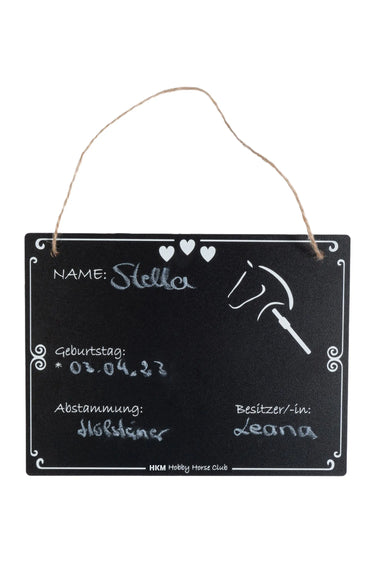 HKM Stable Name Plate Hobby Horsing| Online For Equine