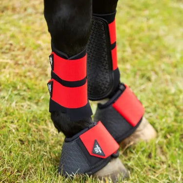 Buy HY Sport Active Brushing Boots Rosette Red - Small| Online for Equine