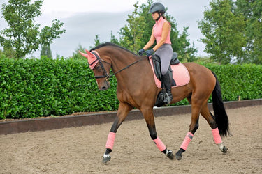 HY Sport Active Dressage Saddle Pad Coral Rose| Online For Equine