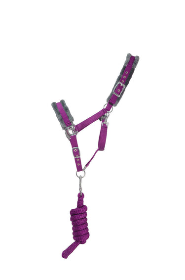 HY Sport Active Head Collar & Lead Rope Amethyst Purple| Online For Equine
