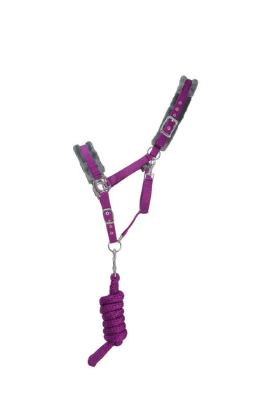 HY Sport Active Head Collar & Lead Rope Amethyst Purple| Online For Equine