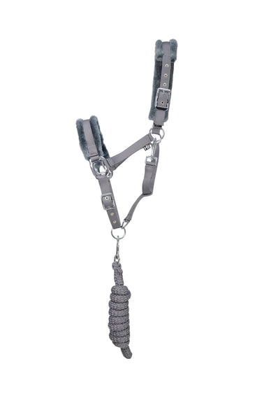 HY Sport Active Head Collar & Lead Rope Pencil Point Grey| Online For Equine
