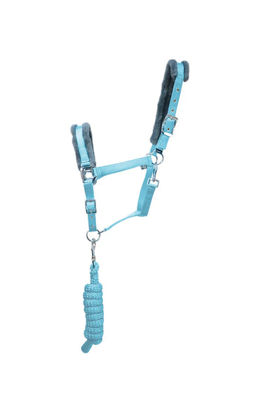 HY Sport Active Head Collar & Lead Rope Sky Blue| Online For Equine